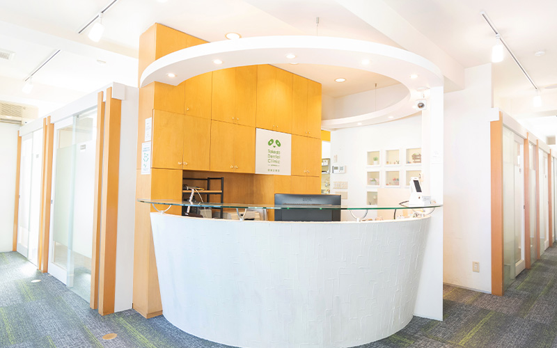 歯科タケダクリニック鶴瀬診療室の受付